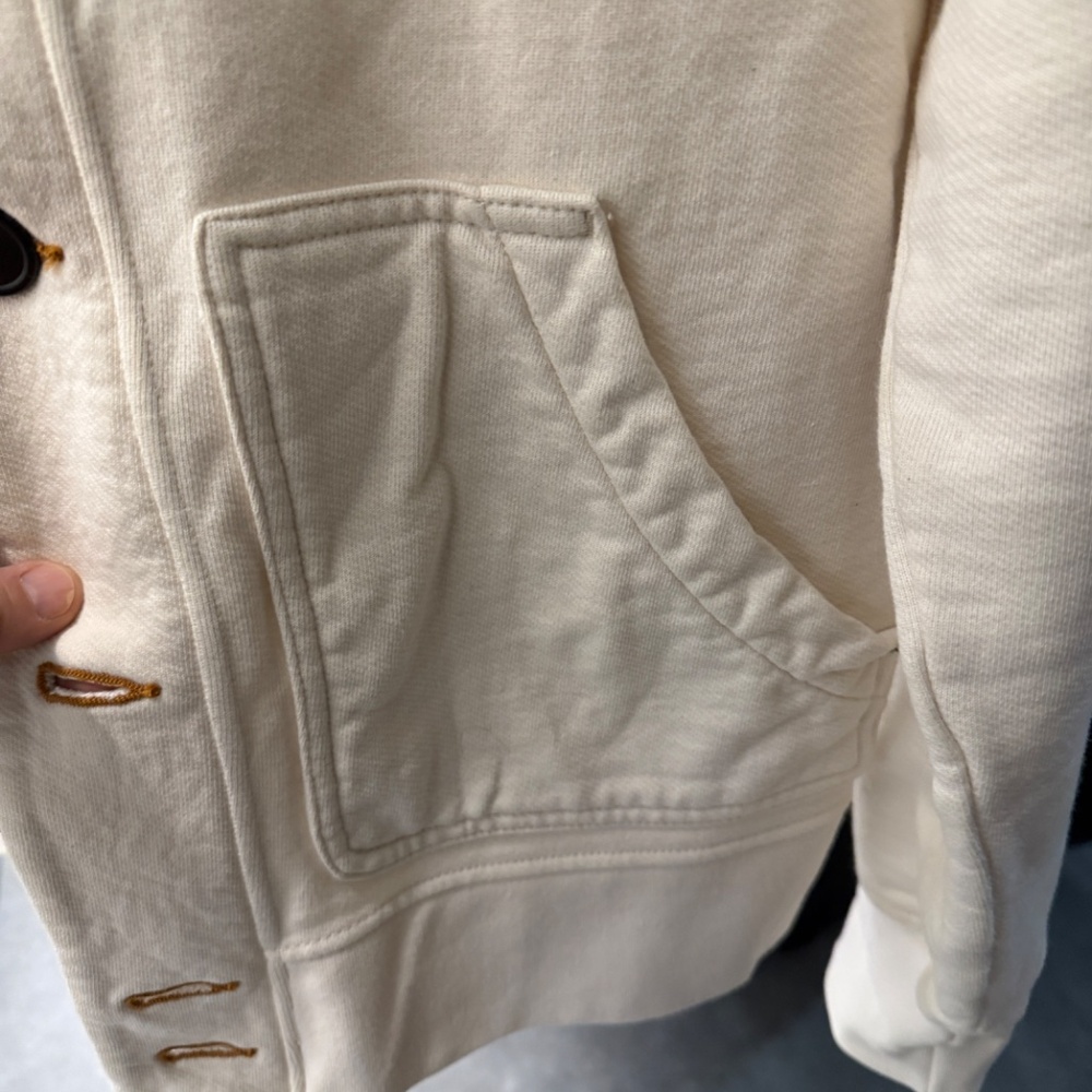 Wies Made Bodega Shawl Collar Cardigan, Men's Medium, Natural - Picture 4 of 7
